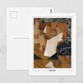Juan Gris #225 - Carte postale d'art fin (Devant / Derrière)