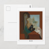 Juan Gris #241 - Carte postale d'art fin (Devant / Derrière)
