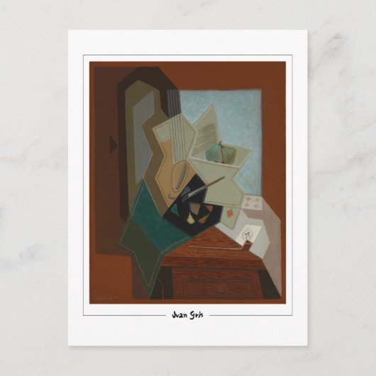 Juan Gris #241 - Carte postale d'art fin (Devant)