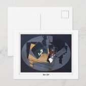 Juan Gris #270 - Carte postale d'art fin (Devant / Derrière)