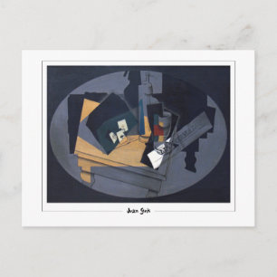 Juan Gris #270 - Carte postale d'art fin