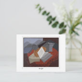 Juan Gris #282 - Carte postale d'art fin (Debout devant)