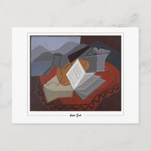 Juan Gris #282 - Carte postale d'art fin