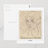 Juan Gris #298 - Carte postale d'art fin (Devant / Derrière)