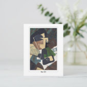 Juan Gris #317 - Carte postale d'art fin (Debout devant)
