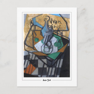 Juan Gris #334 - Carte postale d'art fin