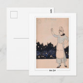 Juan Gris #335 - Carte postale d'art fin (Devant / Derrière)