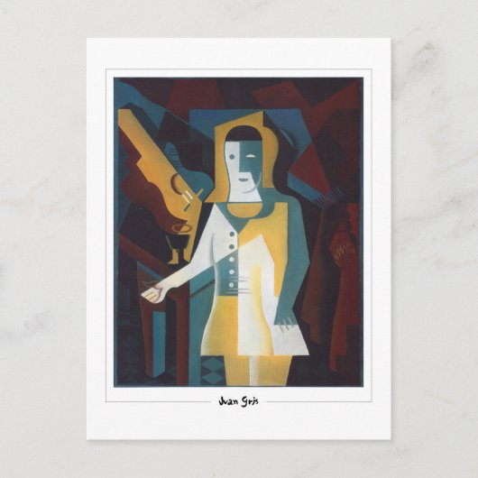 Juan Gris #3 - Carte postale d'art fin (Devant)