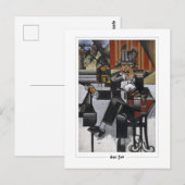 Juan Gris #42 - Carte postale d'art fin (Devant / Derrière)
