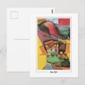 Juan Gris #9 - Carte postale d'art (Devant / Derrière)