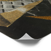 Juan Gris Bottle of Anís del Mono Poster (Hoek)