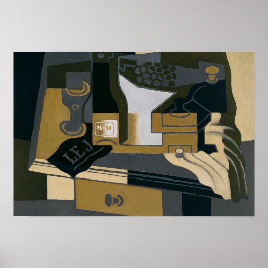 Juan Gris - Coffee Grinder Poster (Voorkant)