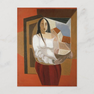 Juan Gris - De lezer Briefkaart