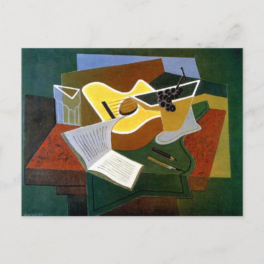 Juan Gris - Het album Briefkaart (Voorkant)