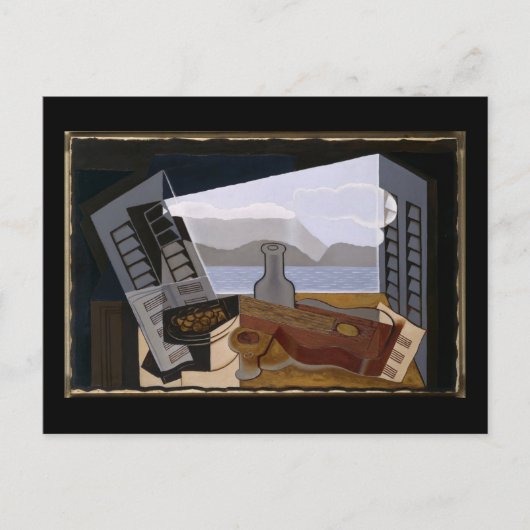 Juan Gris The Open Window Briefkaart (Voorkant)