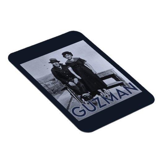 JUAN SR & JUANITA GUZMAN - MAGNET (Côté Droit)