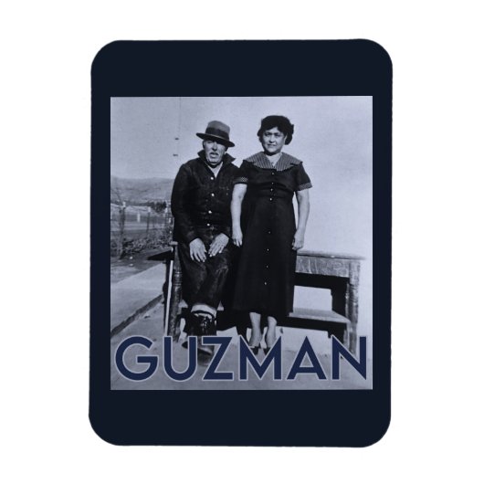 JUAN SR & JUANITA GUZMAN - MAGNET (Vertical)