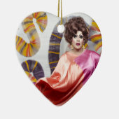 Juanita MORE! Keramisch Ornament (Rechts)