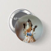 Juanita Weasel Button (Voorkant /achterkant)