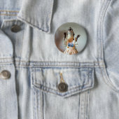 Juanita Weasel Button (In situ)