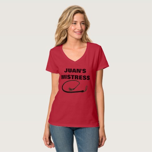 JUAN'S MISTRESS T-SHIRT (Voorkant volledig)