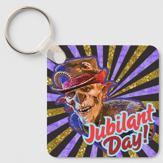 Jubilant Day Sleutelhanger (Voorkant)