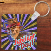 Jubilant Day Sleutelhanger (Achterkant)