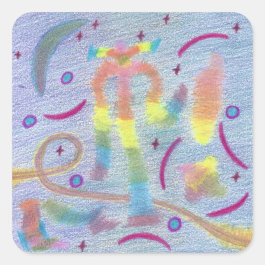 Jubilante Nights Under the Moon Stickers (Voorkant)