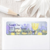 Jubilé d'or Étiquettes de adresse (En situation)