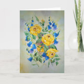 Jubilea Kaart met liefdesgedicht erin (Voorkant)