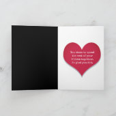 Jubilea katten met hartjes op het hek kaart (Binnen)