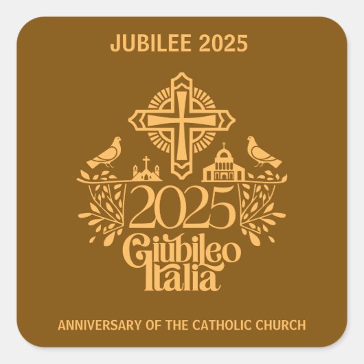 Jubilee 2025 Église catholique, Autocollants perso (Devant)