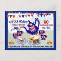 Jubilee Celebration Tea ~ Briefkaart