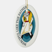 JUBILEE JAAR VAN MERCY GEAR KERAMISCH ORNAMENT (Rechts)