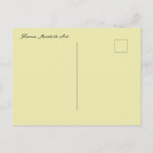 Jubilee Songflower Briefkaart (Achterkant)