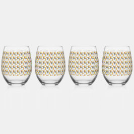 JUBILEE Stamless wijnglas set4 | m3galleryStudio Wijnglas Zonder Voet