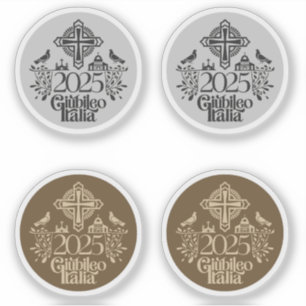 Jubileum 2025 Jubileum van de Katholieke Kerk. Sticker