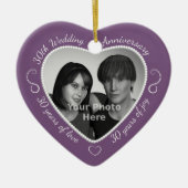 Jubileum 30th Wedding Keramisch Ornament (Voorkant)