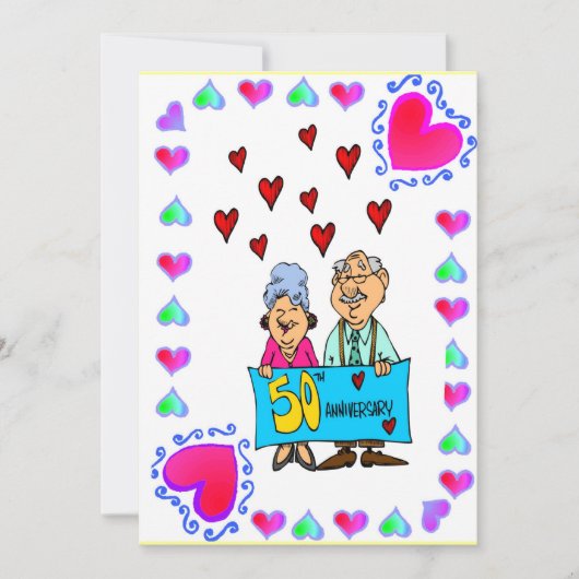 Jubileum - 50e Gold Kaart (Voorkant)