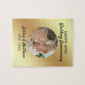 Jubileum Aangepaste foto Legpuzzel (Horizontaal)