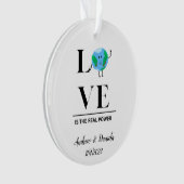 Jubileum Acryl Ornament (voorkant)