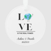 Jubileum Acryl Ornament (gepersonaliseerd) (achterkant)