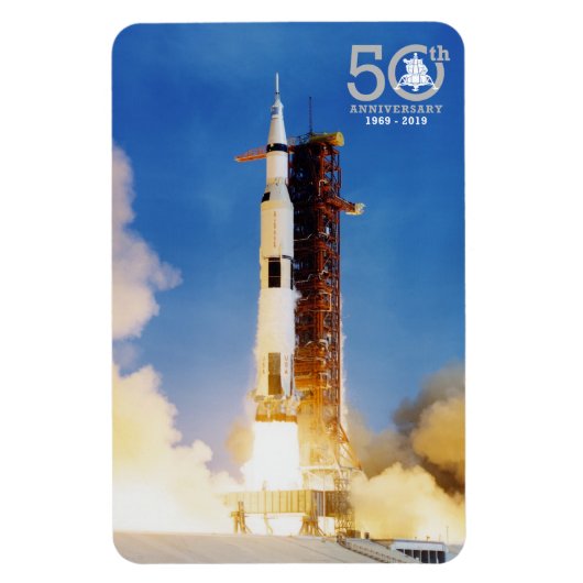 Jubileum Apollo 11 Moon Landing, Saturn V: Magneet (Verticaal)