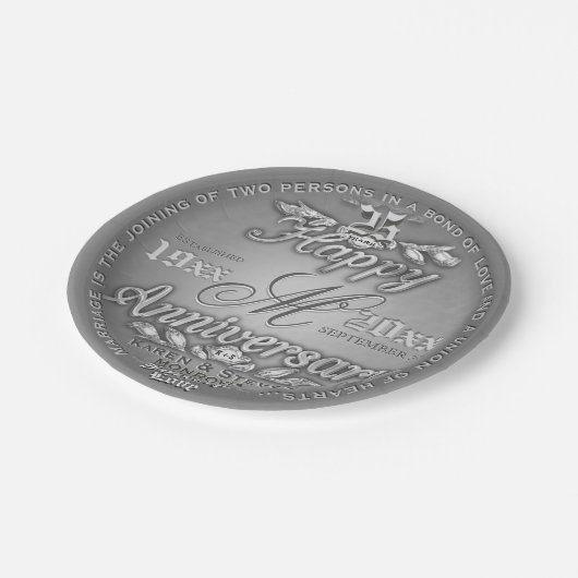 Jubileum Bord (Gekanteld)