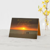 Jubileum card Sunset Love Kaart (Gele Bloem)