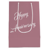 Jubileum Champagne en Confetti Medium Cadeauzakje (Achterkant)