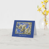 Jubileum Cherry Blossom Card Kaart (Gele Bloem)