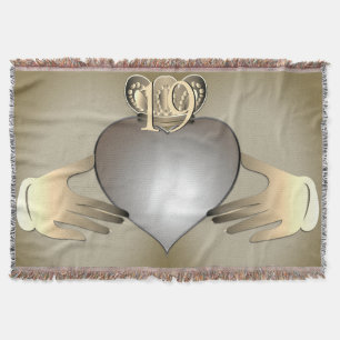 Jubileum Claddaugh PhotoThrow Blanket Deken