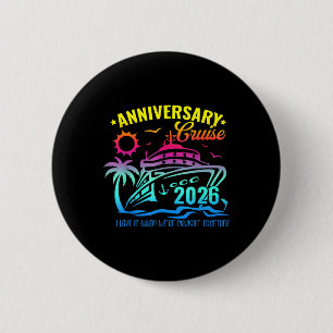 Jubileum Cruise 2026 Samen Herinneringen Maken V Ronde Button 5,7 Cm