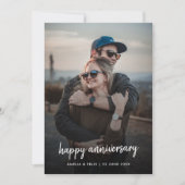 Jubileum Foto | Modern Trendy Stylish Kaart (Voorkant)